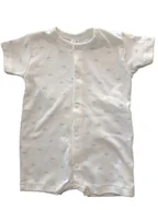 Rampersy - PINOKIO RAMPERS ROZPINANY LOVELY DAY BABY BLUE ECRU AUTKA 74 - miniaturka - grafika 1