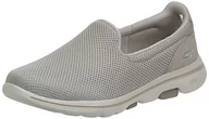 Trampki damskie - Skechers Go Walk 5 damskie buty sportowe - beżowy - 39.5 EU - miniaturka - grafika 1