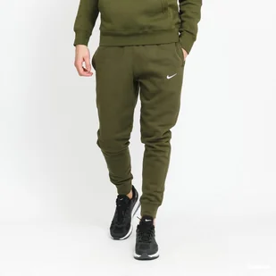 Spodnie dresowe Męskie Nike FLEECE SWOOSH CLUB zielone 826431-327 r. XXL - Dresy męskie - miniaturka - grafika 1