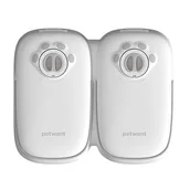 Systemy inteligentnych domów - PetWant Inteligentny dozownik karmy 2-komorowy PetWant F7 F7 - miniaturka - grafika 1