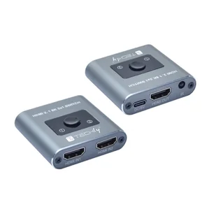 Przełącznik/Rozdzielacz Video TECHLY IDATA HDMI-2128KT - Przełączniki KVM - miniaturka - grafika 1