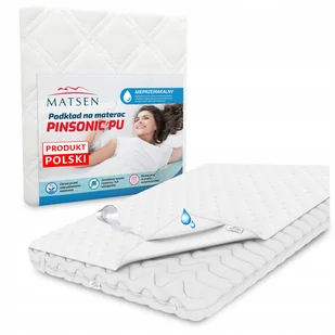 Ochraniacz Na Materac Wodoodporny 40x90 cm Podkład Pokrowiec Pikowany - Pokrowce na materace Ochraniacz Na Materac Wodoodporny 40x90 cm Podkład Pokrowiec Pikowany - Pokrowce na materace - miniaturka - grafika 1