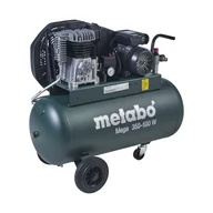 Sprężarki i kompresory - Kompresor olejowy METABO 90 l 10 bar MEGA 350-100 W - miniaturka - grafika 1