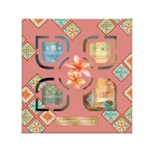 Świece - Zestaw upominkowy Yankee Candle Hello Italy zestaw tumbler + 3 mini świece - miniaturka - grafika 1