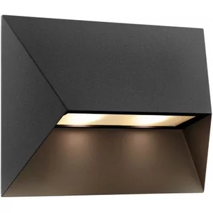 Kinkiet zewnętrzny Pontio 27 szerokość 27cm czarny - Lampy ogrodowe - miniaturka - grafika 3