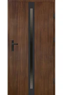 Drzwi zewnętrzne - Drzwi Zewnętrzne Z Ościeżnicą Mk Door Mk14 90 Cm Prawe Orzech Reflex Nero - miniaturka - grafika 1