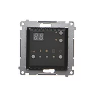 Akcesoria grzewcze - Regulator temperatury Kontakt-Simon 54 DTRNW.01/49 z wyświetlaczem z czujnikiem wewnętrznym moduł 162 A, 230V~ czarny - miniaturka - grafika 1