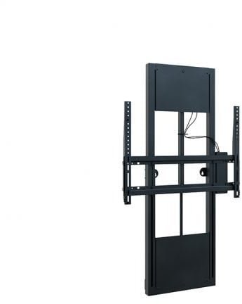HAGOR WH Slim Wandhalter motorisch hoehenverstellbar fuer 107-218cm 42-86Zoll screen VESA max 800x600 max Tragl 100kg Fahrweg 600mm
