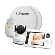Elektroniczne nianie i monitory oddechu - BabySense Luvion Essential z monitorem oddechu Babysesne 7 8109 - miniaturka - grafika 1