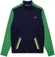 Bluzy męskie - Lacoste Bluza męska Sh5199, granatowa/tarragon, XXXXL, granatowy/Tarragon, 4XL - miniaturka - grafika 1