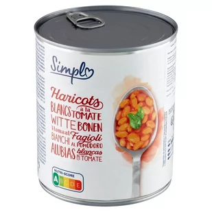 Simpl Biała fasola z pomidorami 800 g - Warzywa w marynacie - miniaturka - grafika 1