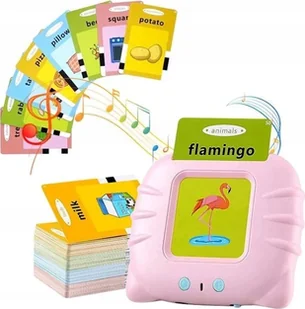 OEM Urządzenie do nauki angielskiego - Kot PINK / RÓŻOWY - Zabawki interaktywne dla dzieci - miniaturka - grafika 1