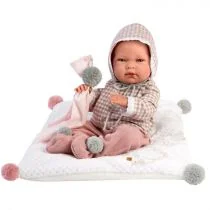 Llorens Lalka Bobas Nica 40 cm WLLLOB0DC073878 - Lalki dla dziewczynek - miniaturka - grafika 1
