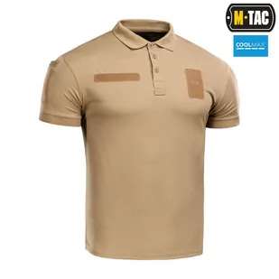 M-Tac - Koszula polo Elite Tactical Coolmax - Coyote - 80010005 - Odzież taktyczna i umundurowanie - miniaturka - grafika 3