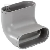 Akcesoria do wentylacji i klimatyzacji - Kolano FLAT 51 V kolano pionowe 90st - miniaturka - grafika 1