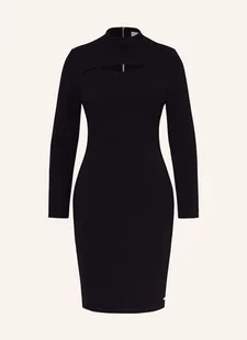 Calvin Klein Sukienka Etui Z Wycięciem schwarz - Sukienki - miniaturka - grafika 1