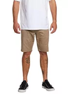 Spodenki męskie - Volcom Męskie spodnie materiałowe Frickin Modern Stretch Pants, Khaki 1, 44W / 34L - miniaturka - grafika 1