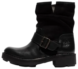 Fly London Damskie botki NALY141FLY, czarne, 39 EU, Czarny, 36 EU - Botki damskie - miniaturka - grafika 1