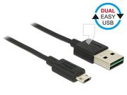 Kable USB - Delock Kabel USB micro AM-BM USB 2.0 Easy-USB 2m KKDOKUBU0430 [5621628] - miniaturka - grafika 1