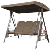 Huśtawki - Huśtawka ogrodowa Saska Garden Patio 3-osobowa - miniaturka - grafika 1