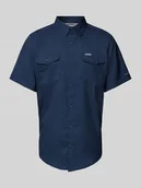 Koszule męskie - Koszula casualowa o kroju regular fit z rękawem o dł. 1/2 - miniaturka - grafika 1