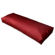 Poduszki dekoracyjne - vidaXL Poduszka do oparcia 120x40 20 cm kolor czerwonego wina - miniaturka - grafika 1