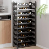 Stojaki na wino - Stojak na wino, na 60 butelek, PP, sztaplowany Lumarko! - miniaturka - grafika 1