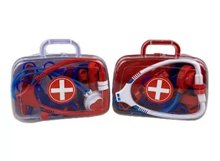 Zestaw lekarski - podręczna walizka z akcesoriami - Zabawy w naśladowanie dorosłych - miniaturka - grafika 1