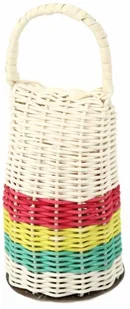 Meinl Percussion Percussion CAX3 Caxixis/Ganza (Large), naturalny/czerwony/żółty/zielony CAX3 - Instrumenty perkusyjne - miniaturka - grafika 1