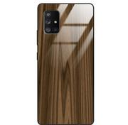 Etui i futerały do telefonów - Etui drewniane Samsung Galaxy A71 5g Premium Wood Brown Forestzone Glass - miniaturka - grafika 1