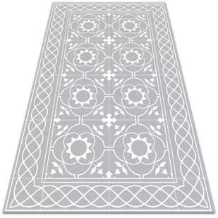 Dywan na taras zewnętrzny Symetryczny wzór 80x120 cm - Dywany zewnętrzne - miniaturka - grafika 1