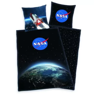 Herding Pościel bawełniana NASA, 140x200 cm, 70x90 cm - Pościel - miniaturka - grafika 1