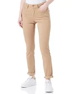 Spodnie damskie - s.Oliver Damskie spodnie dżinsowe, Betsy Slim, brązowe, 36/34, brązowy, 36W / 34L - miniaturka - grafika 1