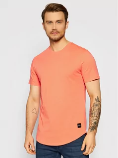 Koszulki męskie - Only & Sons T-Shirt Matt 22002973 Pomarańczowy Regular Fit - grafika 1