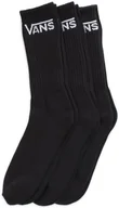 Skarpetki damskie - skarpety męskie VANS CLASSIC CREW SOCKS Black - miniaturka - grafika 1