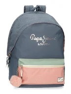 Plecaki szkolne i tornistry - Plecak szkolny damski Pepe Jeans z breloczkiem - miniaturka - grafika 1