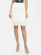 Spódnice - Guess Spódnica ołówkowa W5RD83 Z2Y50 Écru Slim Fit - miniaturka - grafika 1