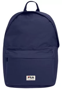 FILA Unisex Boma Badge Backpack S'Cool Two-Medieval Blue-OneSize plecak, Medieval Blue, jeden rozmiar - Plecaki - miniaturka - grafika 1
