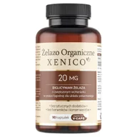 Witaminy i minerały - Xenico, Żelazo Organiczne, Suplement diety, 90 kapsułek - miniaturka - grafika 1