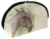 Kosmetyczki, organizery i kuferki - Kosmetyczka Głowa gniadego konia Wojciech Kossak - miniaturka - grafika 1