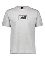 Koszulki męskie - New Balance Koszulka "Essentials" w kolorze szarym - miniaturka - grafika 1