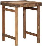 Stoły - Stół jadalny 55x60x76 cm z odzyskanego drewna - miniaturka - grafika 1