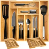 Pozostałe akcesoria kuchenne - Ruhhy Wkład/ organizer bambusowy do szuflady Ruhhy 19189 - miniaturka - grafika 1