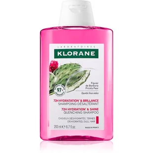 Klorane Prickly Pear szampon intensywnie nawilżający 200 ml - Szampony do włosów - miniaturka - grafika 1