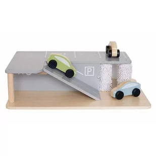 Drewniany Garaż, Parking  I Myjnia Dla Aut, Jabadabado - Łamigłówki - miniaturka - grafika 1