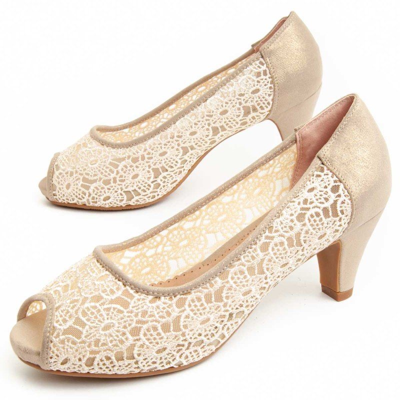 Montevita Buty Na Obcasie Unne70 Z?oty
