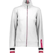 Bluzy damskie - CMP damska bluza dresowa, Bianco, 38 - miniaturka - grafika 1