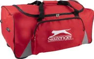 Torby podróżne - Slazenger TORBA SPORTOWA PODRÓŻNA Z KÓŁKAMI SLAZENGER CZERWONA - miniaturka - grafika 1