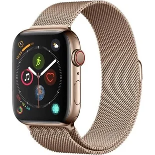 Pasek DEVIA Elegant Milanese do Apple Watch (42/44mm) Złoty - Akcesoria do smartwatchy - miniaturka - grafika 1