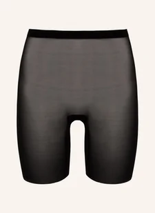 Wolford Szorty Modelujące Tulle Control schwarz - Spodenki damskie - miniaturka - grafika 1